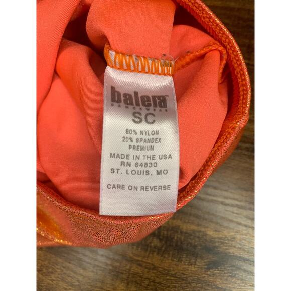 BALERA Girl’s Racerback Dance/Gymnastic Leotard / Size: SC Small 6-6X - Picture 3 of 8